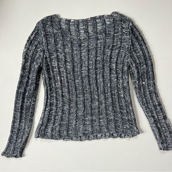 Eileen Fisher Cotton Wonder Ladder Pullover Small - Picture 5 of 7